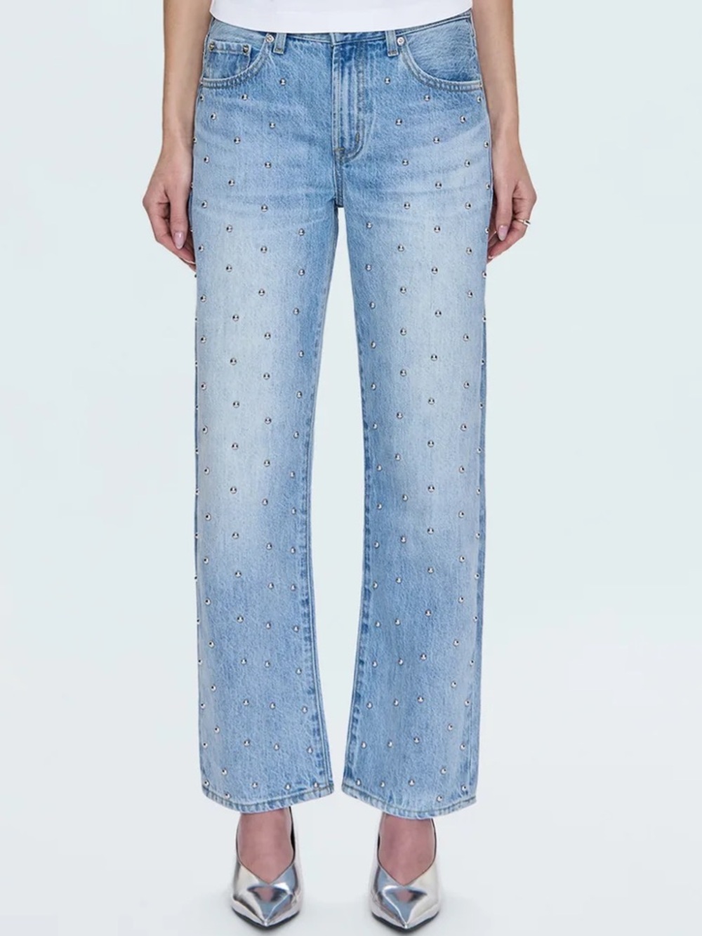 PISTOLA LEXI MID RISE BOWED STRAIGHT JEAN 
ARIES Size 23